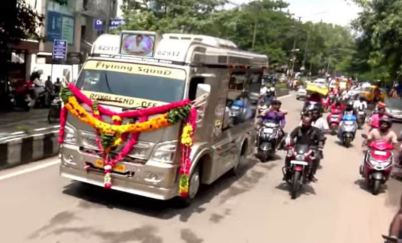 Deva's body being taken to his hometown!