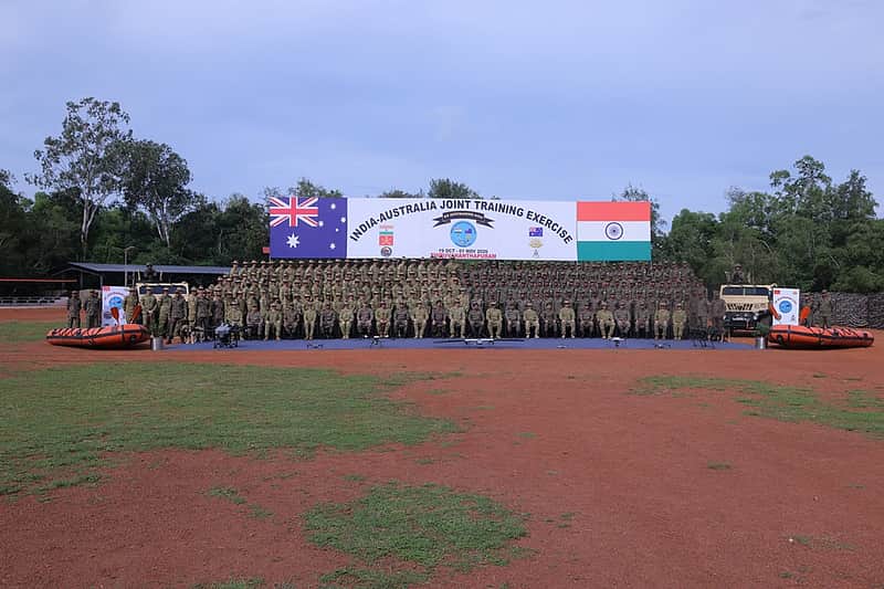 INDIA-AUSTRALIA JOINT MILITARY EXERCISE ...