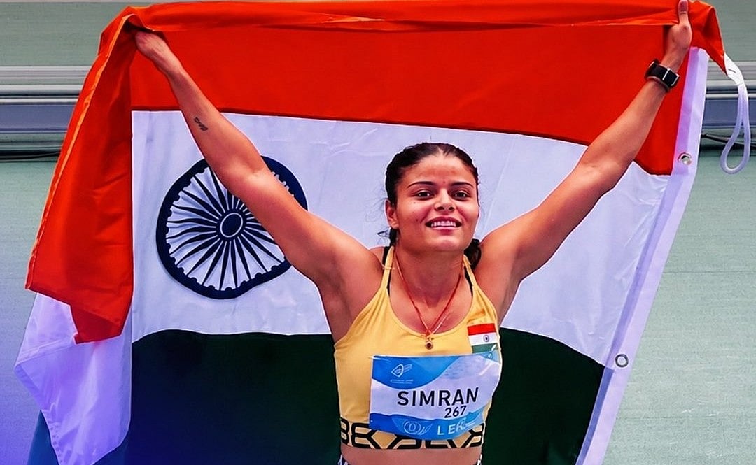 6-வது தங்கம் வென்ற இந்தியா! தடகளத்தில் சாதித்த சிம்ரன் ஷர்மா!