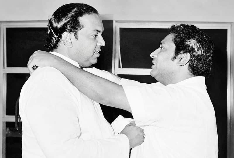 Kannadasan wrote a song for Sivaji after a long gap and ends their fight