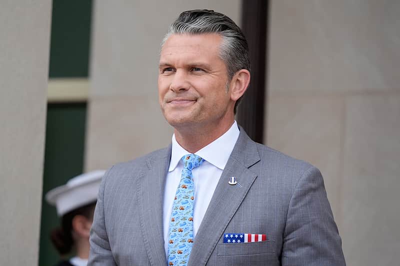 US Defense Secretary Pete Hegseth