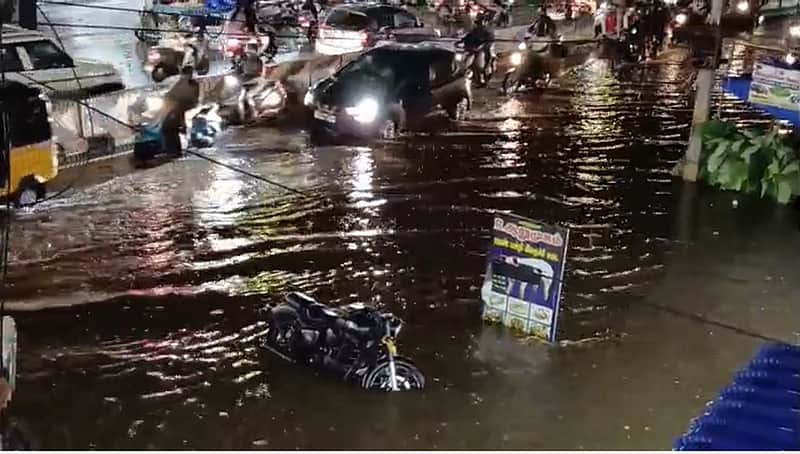 Heavy rain continues in Coimbatore for more than 2 hours