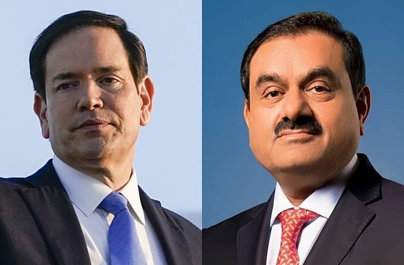 adani meets rubio