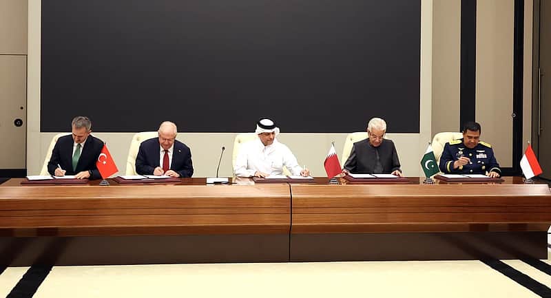 Pakistan, Turkiye, Qatar and Indonesia sign pact