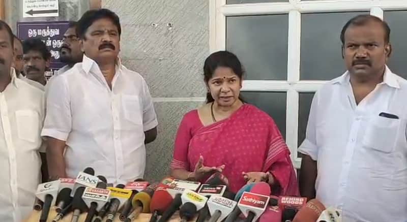 DMK MP Kanimozhi alleges rise in law and order issues in Tamil Nadu