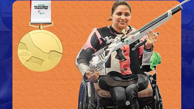 Indian athlete Mona Agarwal sets world record