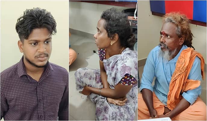 சீர்காழி: இட்லி கடைக்காரரிடம் உலோக சிலைகள், துப்பாக்கி, தோட்டாக்கள் பறிமுதல் - மூவர் கைது!