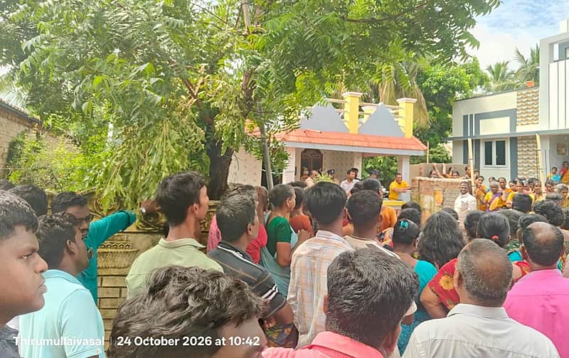 Father hanged near Sirkazhi...