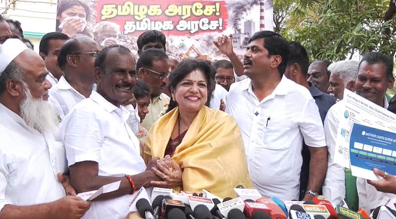 Officials are misleading the TVK government: Allegation by Sowmiya Anbumani