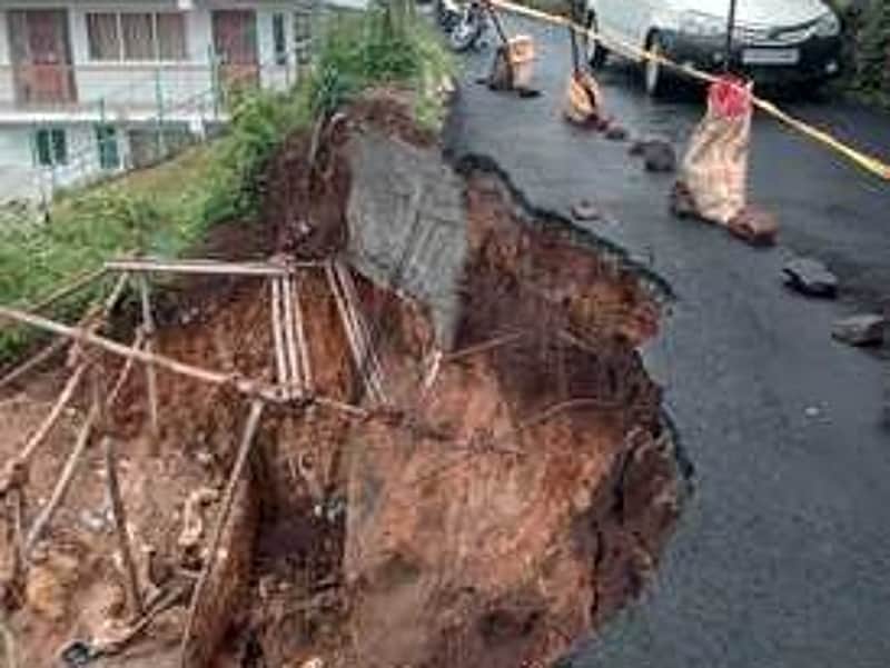Landslide on Kodaikanal