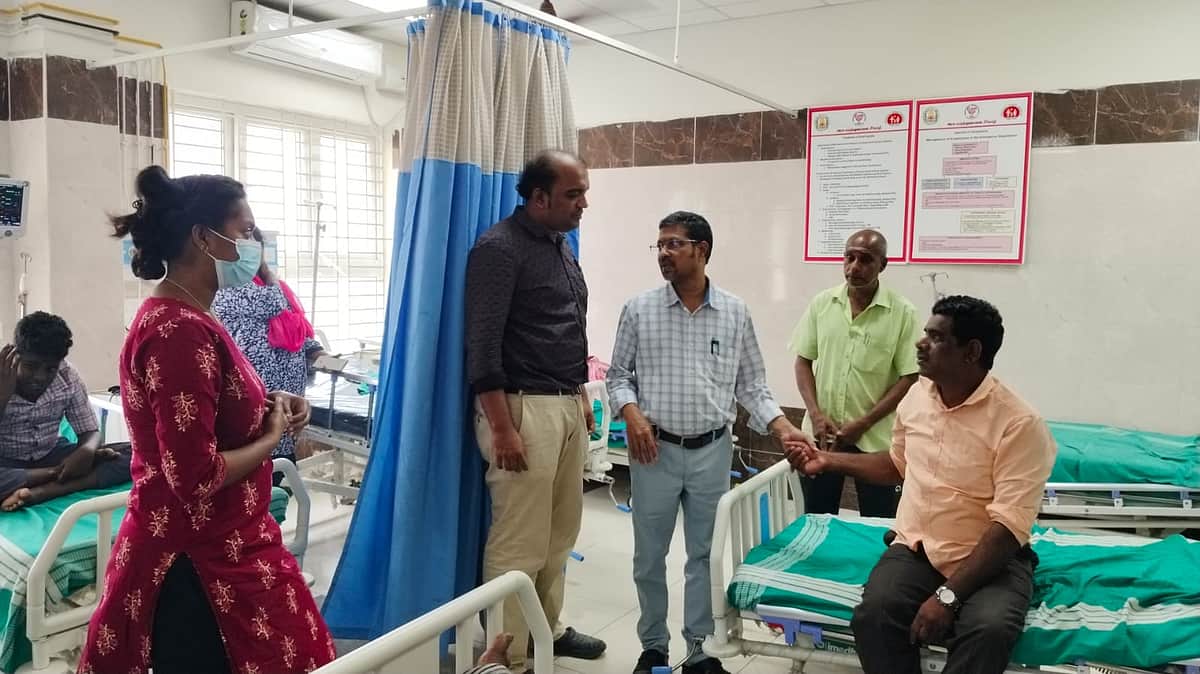 சீர்காழி அருகே மாணவர்களை கதண்டு வண்டுகள் கடித்தன!