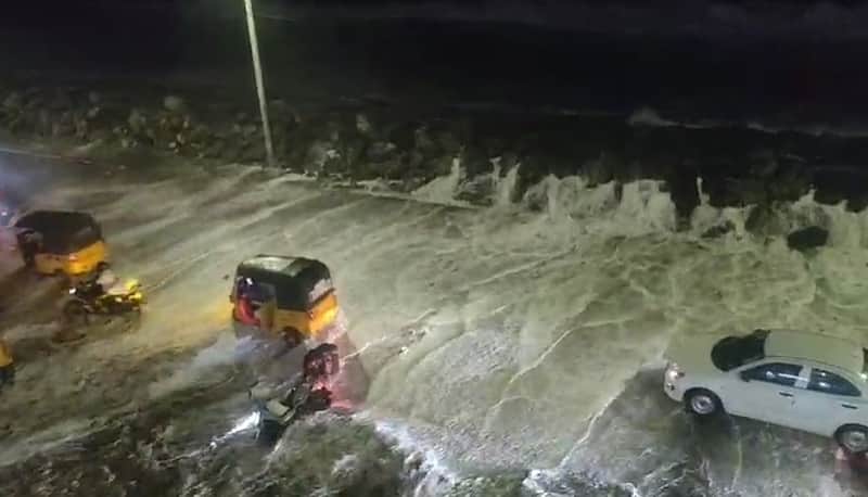 Rough seas: Precautionary measures intensified along the Tamil Nadu coast