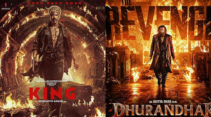 Posters for the films 'King' and 'Thuranthar'