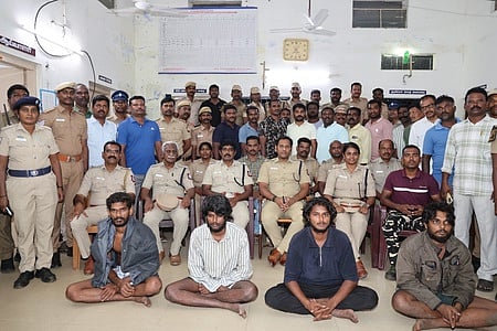 தேனி சிறையிலிருந்து தப்பிய 17 பேரும் கைது
