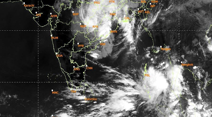 வங்கக் கடலில் புதிய காற்றழுத்த தாழ்வுப் பகுதி உருவானது!