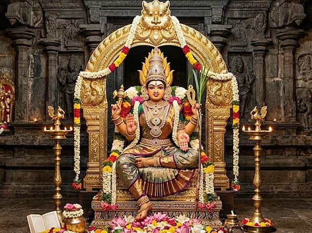 வீட்டில் சகல சௌபாக்கியங்களும் பெருக! லலிதா சஹஸ்ரநாமம் பாராயணம் செய்யுங்கள்!!