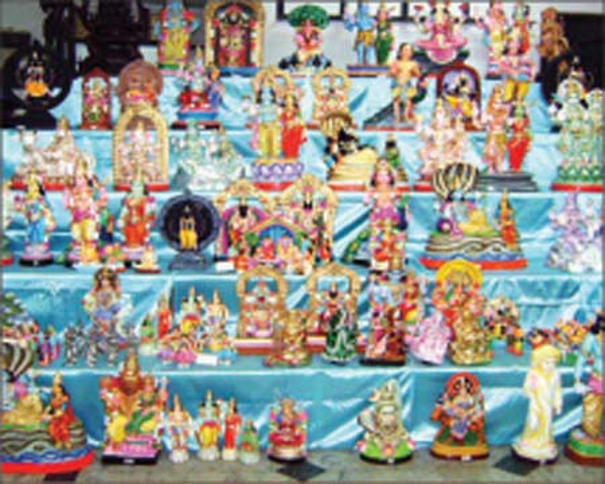 நவராத்திரி கொலுப் படிகள்!