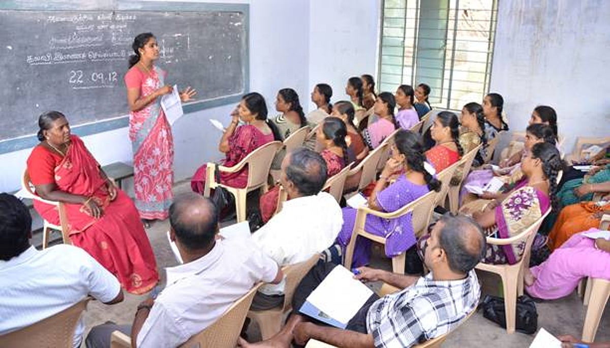 ஸ்ரீவில்லிபுத்தூர் ஆசிரியர்களுக்கு சுற்றுச்சூழல் விழிப்புணர்வு பயிற்சி