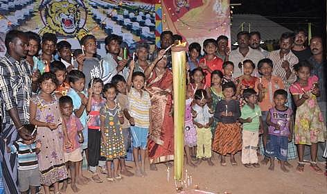 தோப்புக்கொல்லை அகதி முகாமில் மாவீரர் தினம்