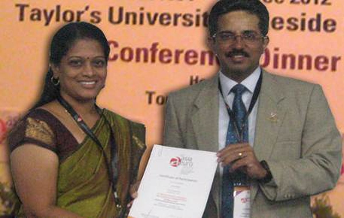 ஈரோ-ஆசிய சர்வதேச கருத்தரங்கில் சிறந்த கட்டுரை சமர்ப்பித்த கலசலிங்கம் பல்கலைக்கழக பேராசிரியைக்கு பாராட்டு