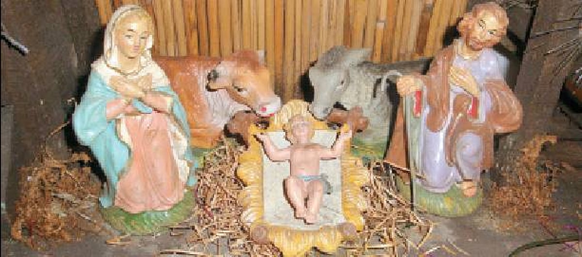 முதல் கிறிஸ்துமஸ் குடில்!