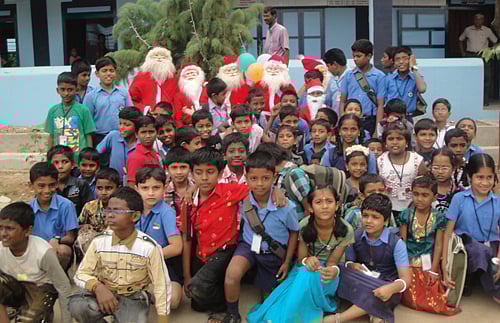 ஸ்ரீவிலி. லயன்ஸ் பள்ளியில் கிறிஸ்துமஸ் விழா