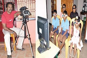 கன்னங்களை வருடும் பூக்கள்!