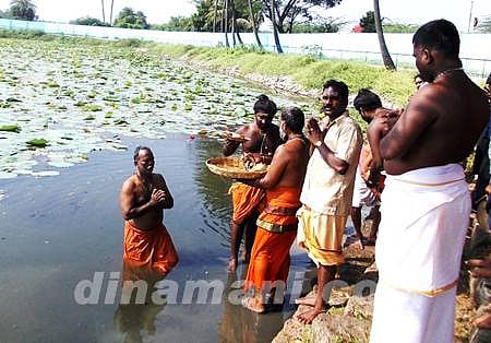 ஸ்ரீபெரும்புதூர் பூதபுரி ஸ்ரீதர்மசாஸ்தா ஐயப்பனுக்கு ஆராட்டு விழா