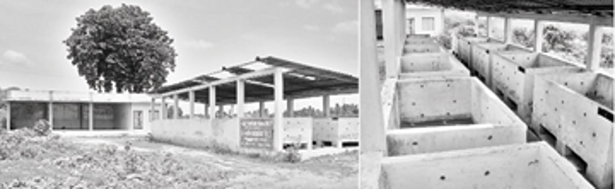 பயன்படுத்தப்படாத உரக் கிடங்கு: வீணாகும் அரசுப் பணம்