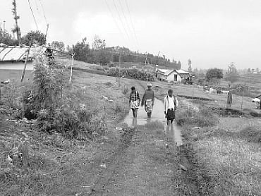 கொடைக்கானல் கூக்கால் கிராமத்தில் அடிப்படை வசதியின்றி அவதிப்படும் மக்கள்