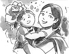 சிறுவர் பாடல்: பூவைப் போன்றது குழந்தை!