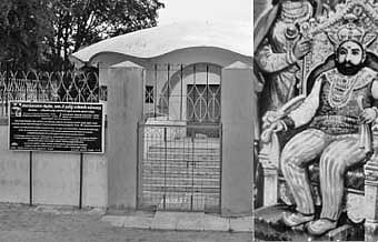 சீர்கெட்டுக் கிடக்கும் தமிழ் மன்னனின் கல்லறை