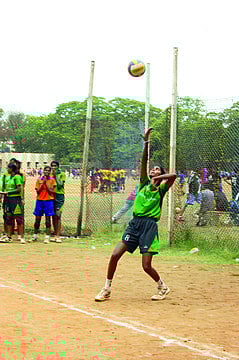 வாலிபால் தவம்!