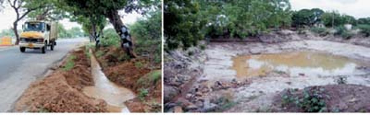 அதிகாரிகள் அலட்சியம்: குடிநீரால் நிரம்பும் குளம்