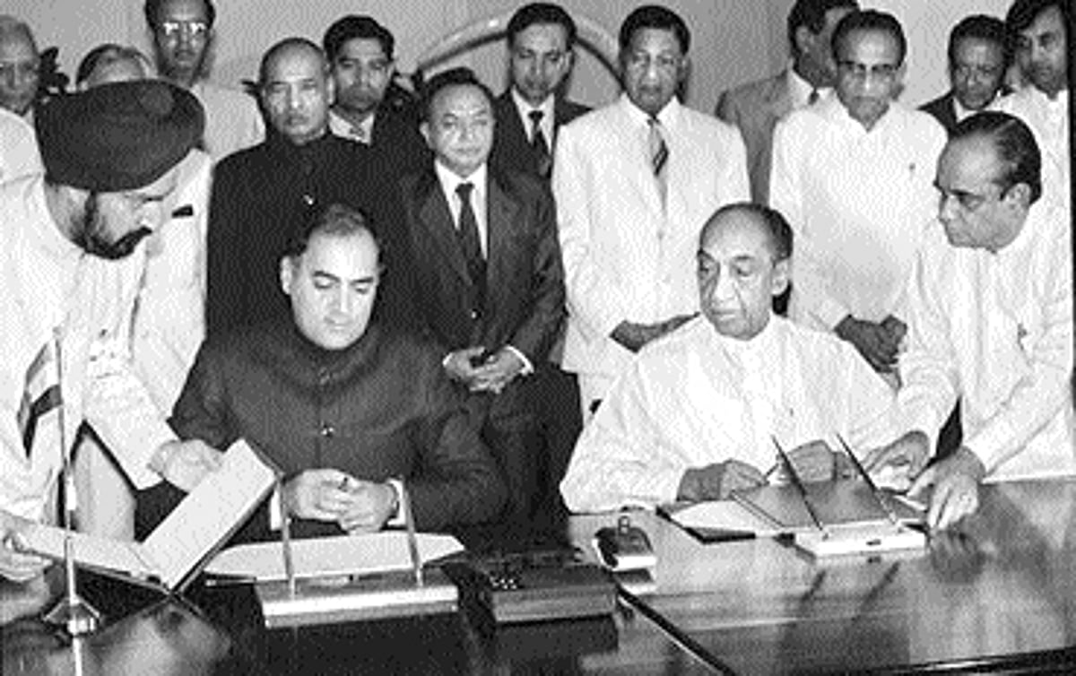 ஈழத் தமிழரின் போராட்ட வரலாறு-99: இந்திய - இலங்கை ஒப்பந்தம்!