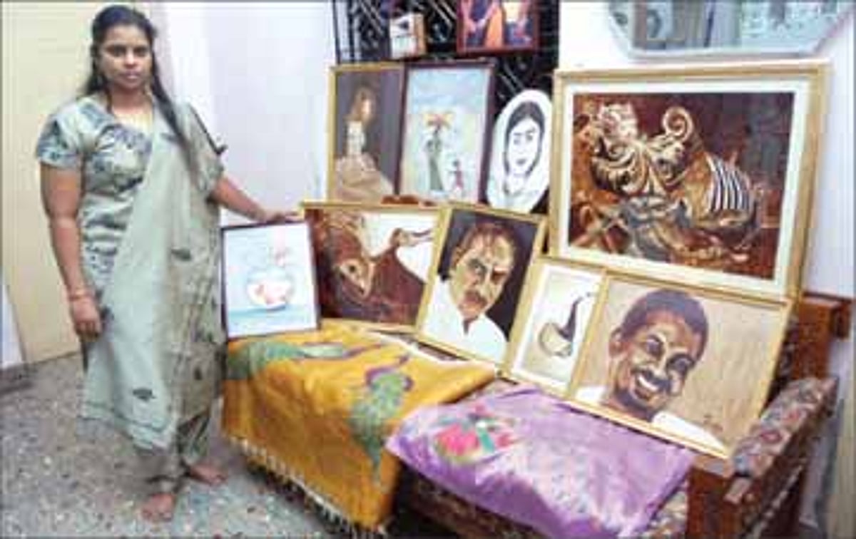 கமகமக்கும் காஃபி ஓவியங்கள்!