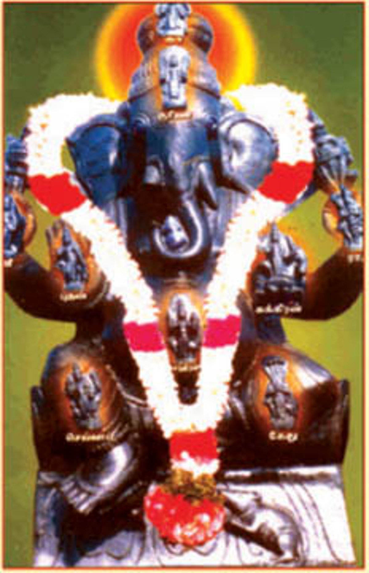 நலன்களை அருளும் நவகிரக விநாயகர்