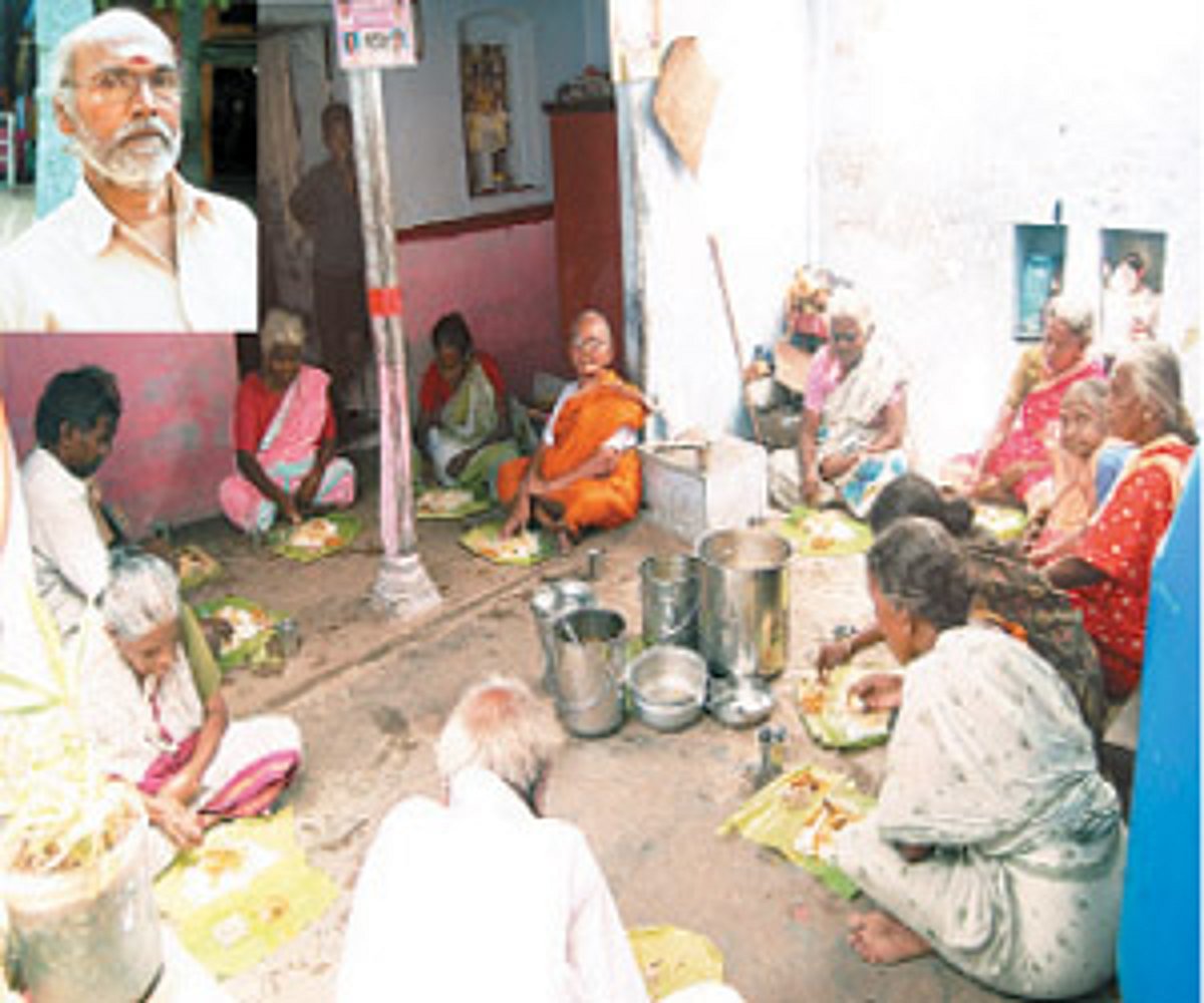 சேவை: பசியோடு இருப்பதைப் பார்த்துக் கொண்டிருக்க முடியாது!