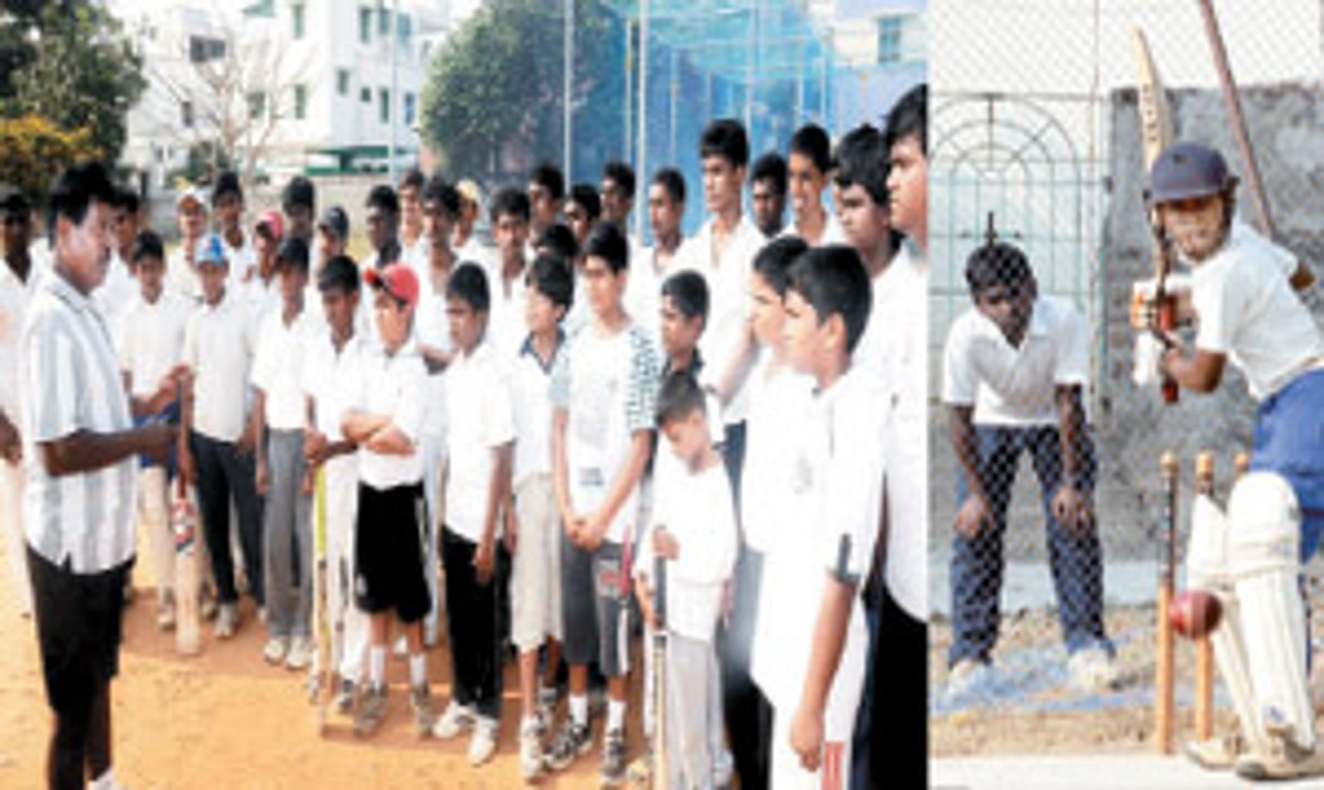 பயிற்சி: சென்னையில் உருவாகும் சச்சின்கள்!