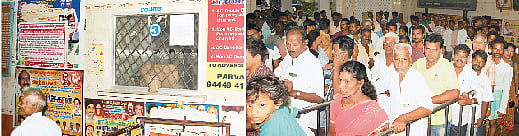 திருத்தணி ரயில் நிலையத்தில் கூடுதல் கவுன்ட்டர்கள் திறக்கப்படுமா?