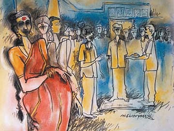 சிவப்புப் பட்டுக் கயிறு