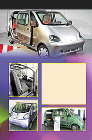 காற்றில் ஓடும் கார்!