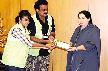 தேசிய வில் வித்தை: முதல்வர் ஜெயலலிதா ரூ.50 லட்சம் நிதியுதவி