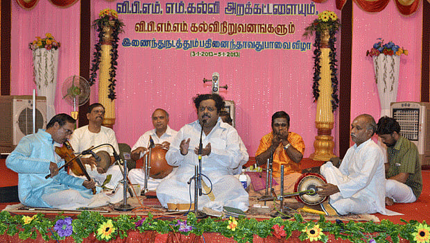 வி.பி.எம்.எம். கல்வி அறக்கட்டளை சார்பில் 15-வது பாவை நிறைவு விழா 