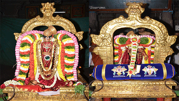ஸ்ரீஆண்டாள் பிரியாவிடை உற்சவம்: ஏராளமான பக்தர்கள் சுவாமி தரிசனம்