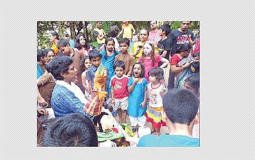 கற்றுக் கொடுக்கும் பொம்மலாட்டக் கலை!