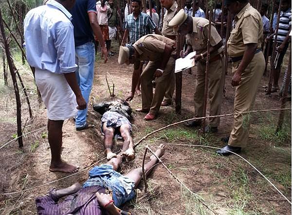 சிதம்பரம் அருகே கொக்கு பிடிக்க சென்ற இருவர் மின்சாரம் பாய்ந்து சாவு!