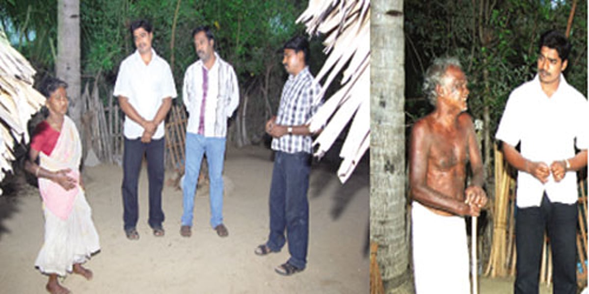 தாத்தா - பாட்டிகளைத் தத்து எடுக்கிறார்கள்!