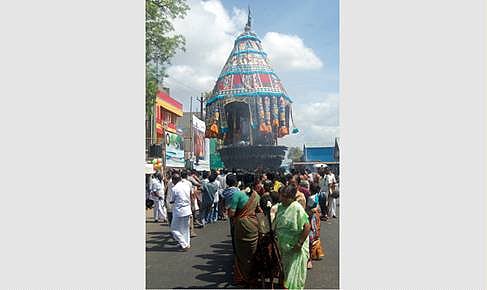 சிதம்பரத்தில் ஸ்ரீசண்முகர் தேரோட்டம்!