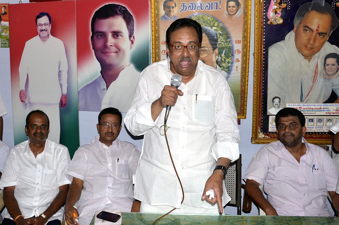 நன்றி மறந்தது கருணாநிதி தான்: ஈ.வி.கே.எஸ்.இளங்கோவன்